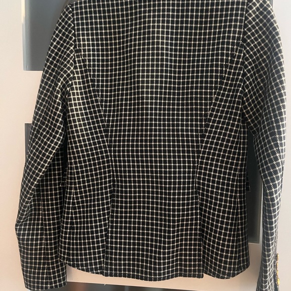 Smythe Black and White Checkered Blazer - Picture 8 of 12